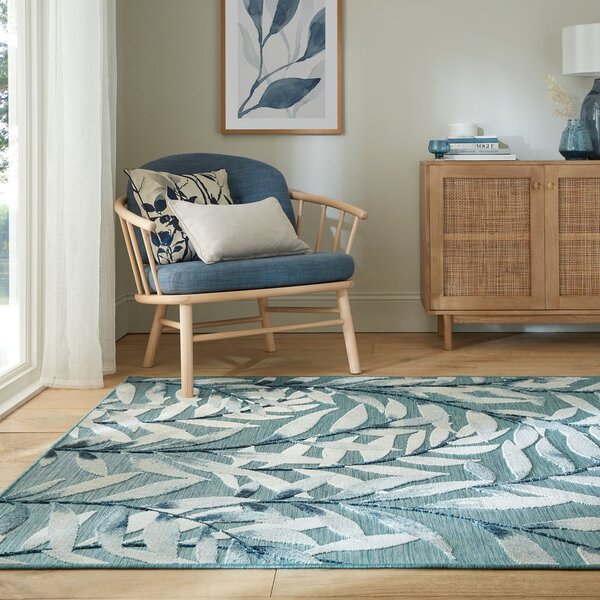 Modrý vonkajší koberec 290x200 cm Willow - Flair Rugs