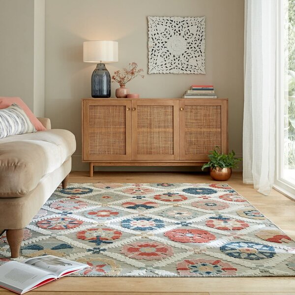 Sivý vonkajší koberec 230x160 cm Flora - Flair Rugs