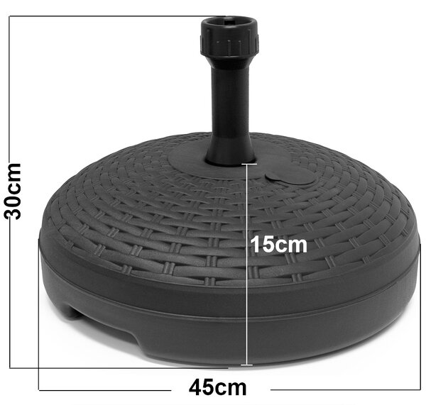 Stojan na slenčník Ø45cm - antracit