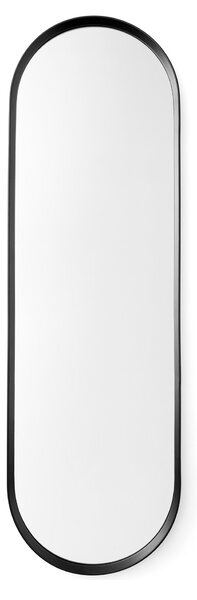 AUDO (MENU) Nástenné zrkadlo Norm Oval, Black
