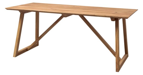Dubový jedálenský set Nordic – Chill sivá látka