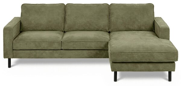 ROHOVÁ SEDAČKA, textil, olivovozelená Livetastic - Sedačky, Online Only