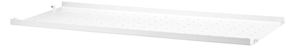 Nízka kovová polica Metal Shelf Low 78 x 30, White – String