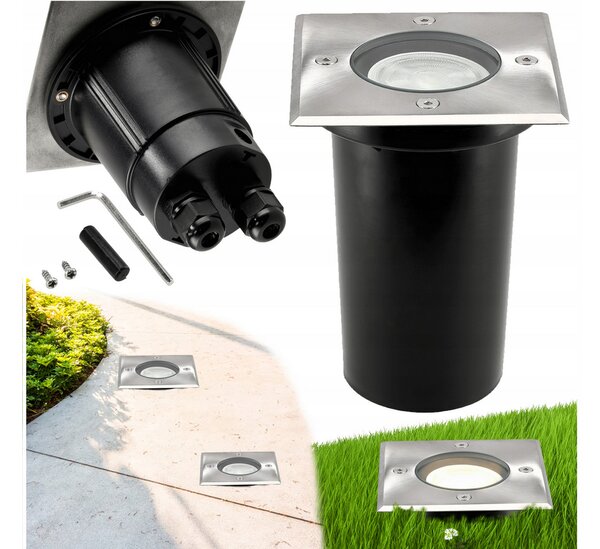 BERGE LED príjazdová lampa IP65 - GU10 - 230V