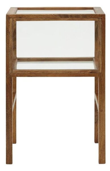Hnedý Hnedý stolík Montre 38 cm × 28 cm × 60 cm HOUSE DOCTOR