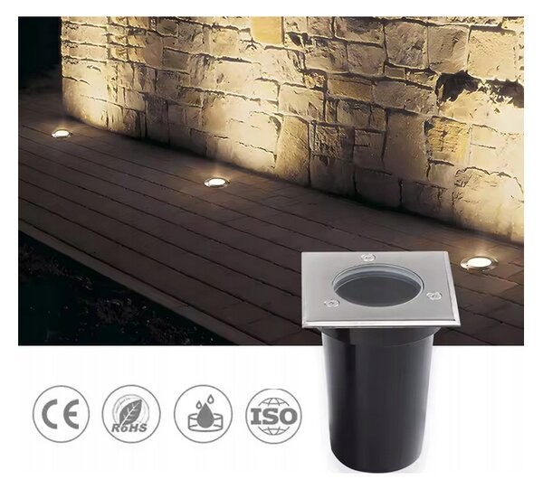 BERGE LED príjazdová lampa IP65 - GU10 - 230V