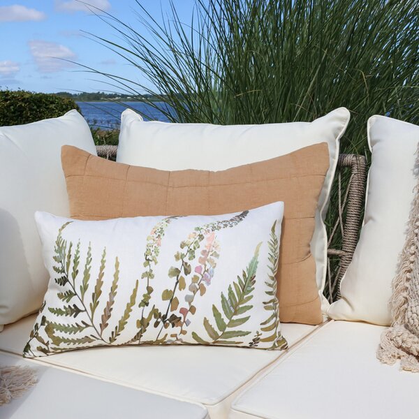 Poťah na vankúš Aix Floral Off white 30 × 50 cm