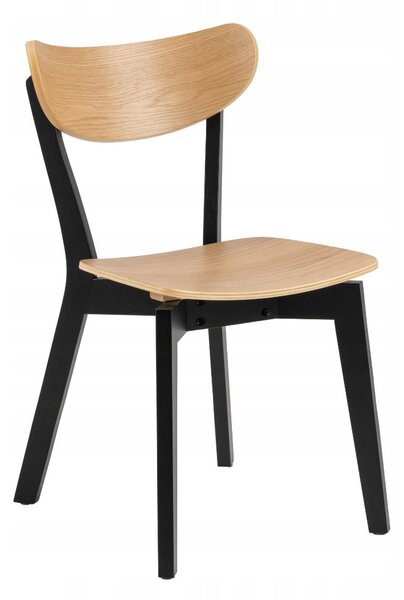 Actona Jedálenský set Roxby dub prírodný/čierny