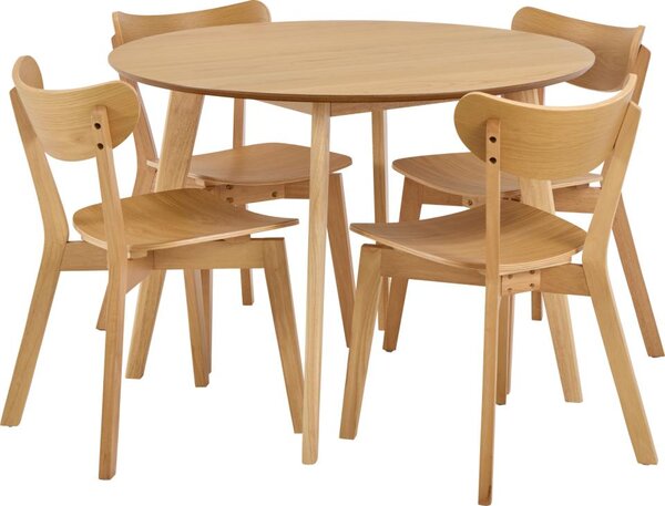 Actona Jedálenský set Roxby dub prírodný