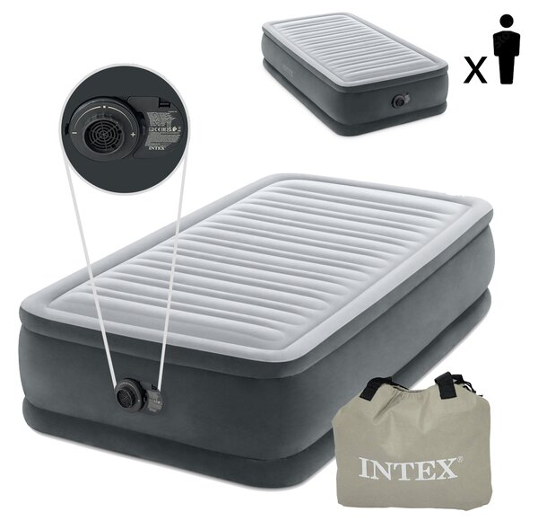 Nafukovací matrac 191x99 cm s pumpou pre jedného INTEX DELUXE 64412ND