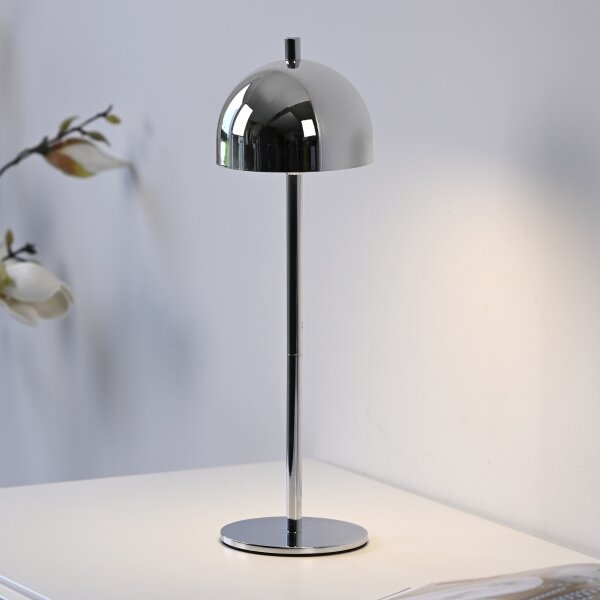 Schöner Wohnen 19244-17 - LED stmievateľná stolová lampa BELLIS LED/2,5W/5V IP54 chróm