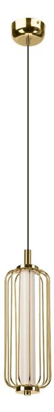 LED luster na lanku BONNIE LED/15W/230V 3000K zlatá