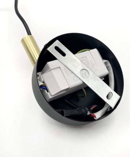 LED luster na lanku BONNIE LED/10W/230V 3000K čierny
