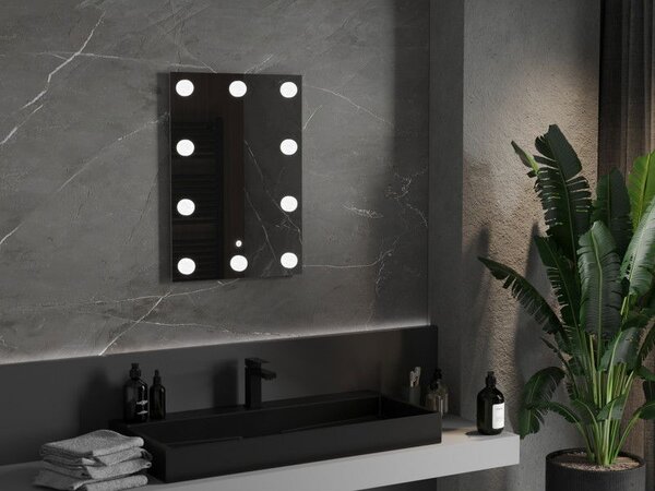 Mexen Dona kúpeľňové zrkadlo podsvietené 50 x 70 cm, LED 6000K, proti zahmlievaniu - 9818-050-070-611-00