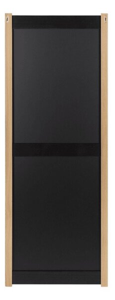 Nástenné zrkadlo s dreveným rámom 60x160 cm Lun – noo.ma