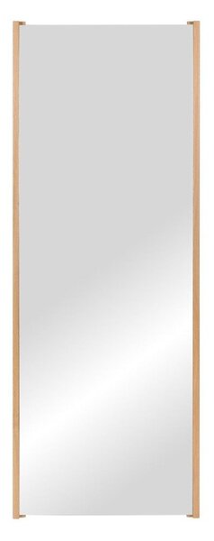 Nástenné zrkadlo s dreveným rámom 60x160 cm Lun – noo.ma