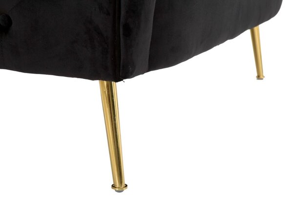 Dizajnová pohovka Pahkakino 127 cm čierna