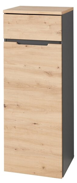 Szynaka Kancelárska komoda Brego 13 45 cm grafit/dub Artisan