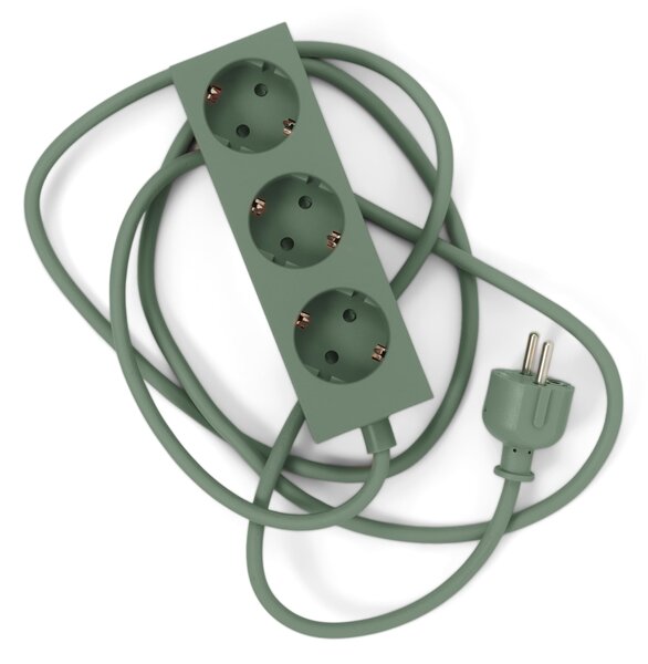 Magnetická napájecí zásuvka Mossy Green 2 m