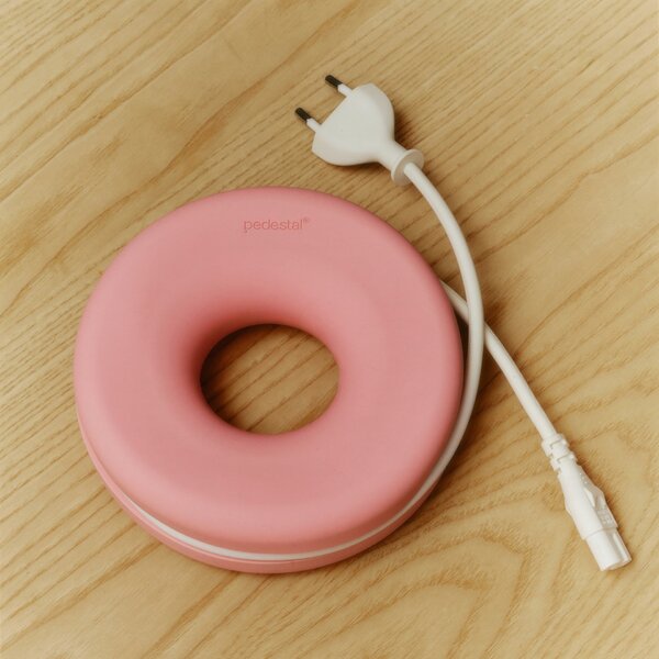Silikónový organizér káblov Bagel Bubble Gum