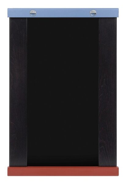 Nástenné zrkadlo s poličkou s dreveným rámom 50x75 cm Lun – noo.ma