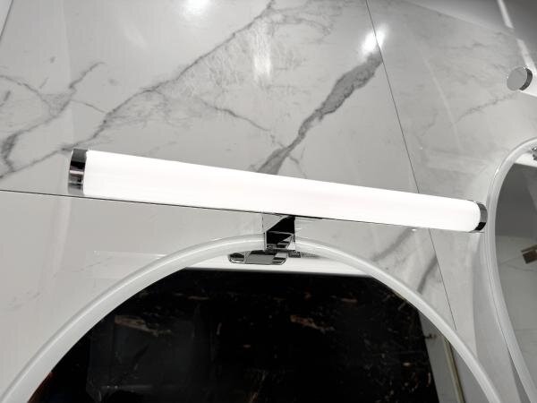 LED Kúpeľňové zrkadlové osvetlenie LED/10W/230V 45 cm IP44 lesklý chróm