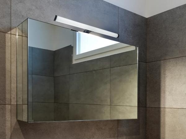 LED kúpeľňové osvetlenie pre zrkadlo LED/10W/230V 45 cm IP44 čierne