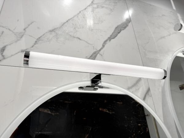 LED Kúpeľňové zrkadlové osvetlenie LED/10W/230V 45 cm IP44 lesklý chróm