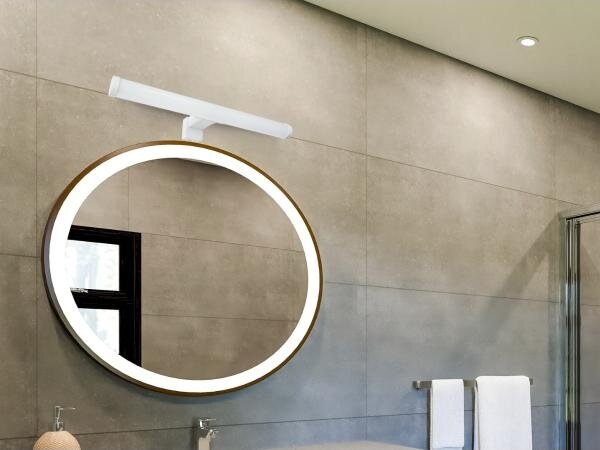 LED Kúpeľňové osvetlenie zrkadla LED/8W/230V 30 cm IP44 biela