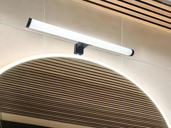 LED kúpeľňové osvetlenie pre zrkadlo LED/10W/230V 45 cm IP44 čierne