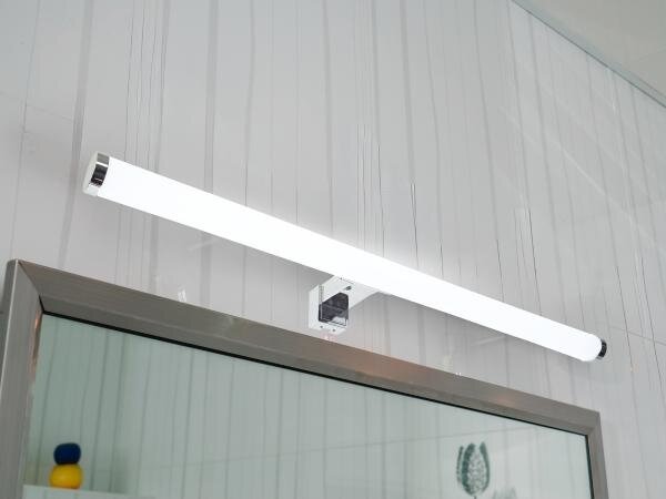 LED kúpeľňové osvetlenie zrkadla LED/12W/230V 59,5 cm IP44 lesklý chróm