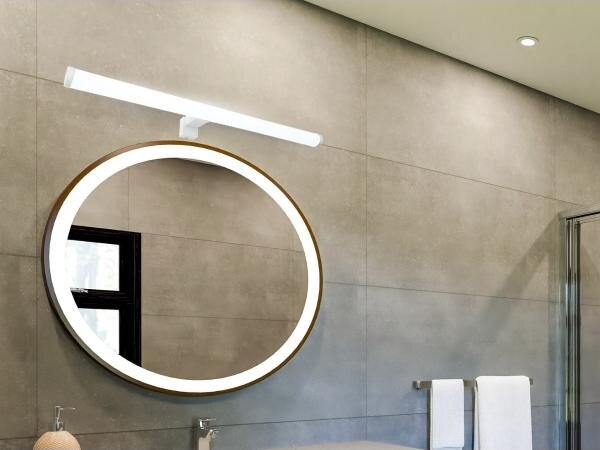 LED kúpeľňové zrkadlové osvetlenie 12W/230V 59,5 cm IP44 biele