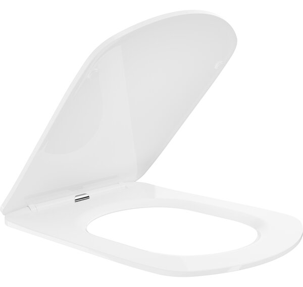 Mexen Vito doska s pomalým zatváraním slim, duroplast, biela lesk - 39174000