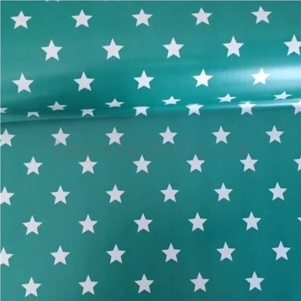 Samolepiace fólie hviezdičky tmavo zelené 45 cm x 15 m 280-0110 Samolepiace tapety