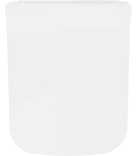 Mexen Cube, slim toaletné WC sedadlo s pomalým zatváraním, duroplast, biela lesklá, 39240000
