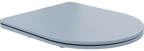 Mexen Lena, Rico, WC sedadlo s jemným zatváraním, duroplast, svetlá modrá matná, 39740069
