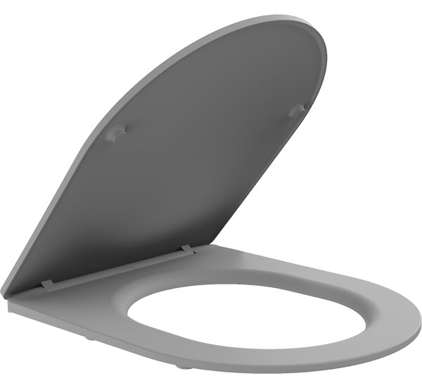 Mexen doska pomaly klesajúca slim, duroplast, svetlo šedá mat - 39740061