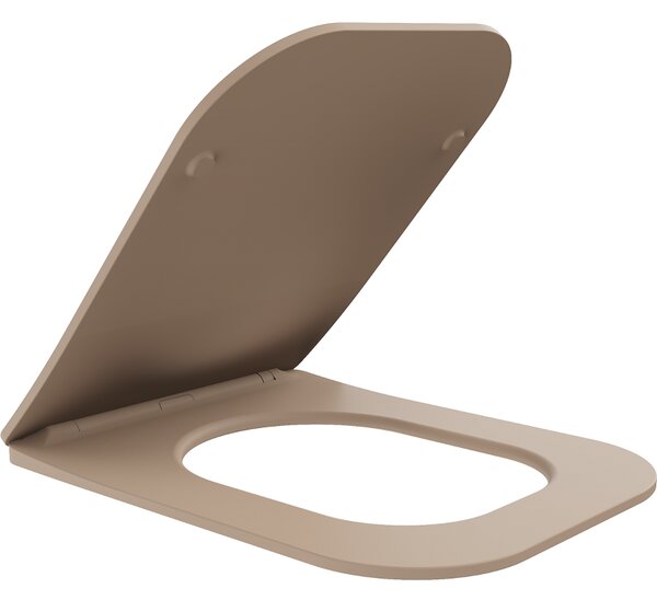 Mexen Teo doska s pomalým zatváraním slim, duroplast, cappuccino matná - 39840064