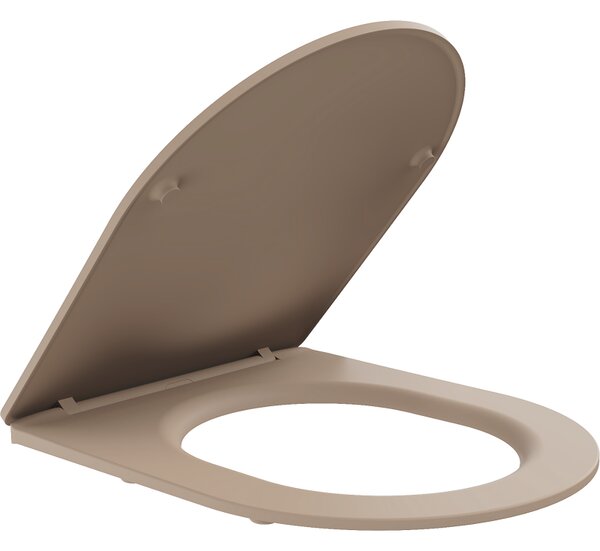 Mexen Lena, Rico, WC sedadlo s jemným zatváraním, duroplast, cappuccino matná, 39740064