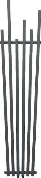 Mexen Omaha, vykurovacie teleso 1800x420 mm, 655 W, antracitová, W208-1800-420-00-66