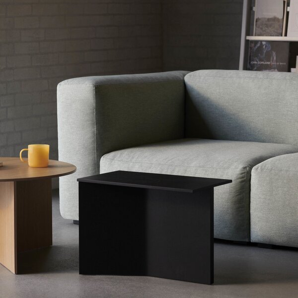 Odkladací stolík Slit Wood, High Black – HAY