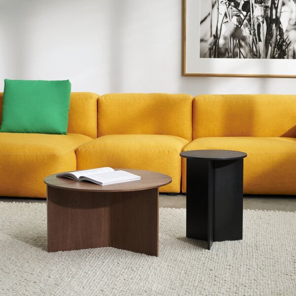 Odkladací stolík Slit Wood, High Black – HAY