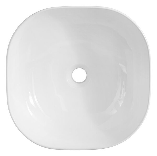 Comad Keramické umývadlo na dosku Smile 42 cm biele
