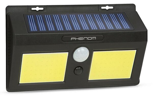 LED Solárne nástenné svietidlo so senzorom 2xLED/2,5W/5,5V IP65