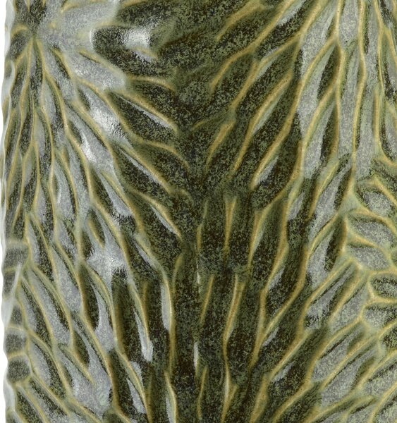 Mondex Keramický svietnik YARINE GREEN 20 cm zelený
