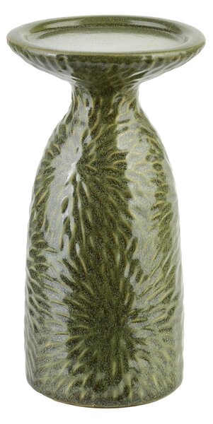 Mondex Keramický svietnik YARINE GREEN 20 cm zelený
