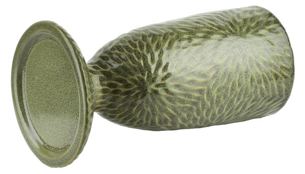 Mondex Keramický svietnik YARINE GREEN 20 cm zelený