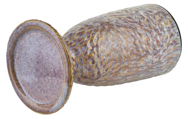 Mondex Keramický svietnik YARINE BEIGE 20 cm béžový