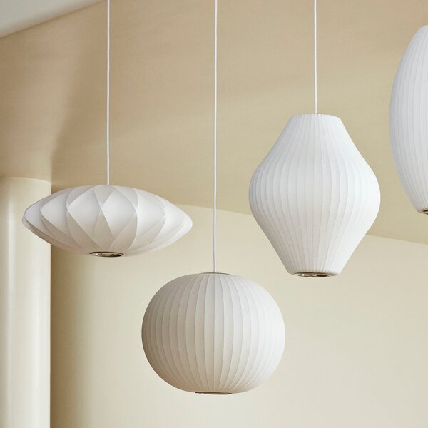 Závesná lampa Nelson Saucer Bubble L – HAY
