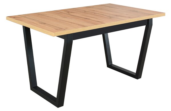 Rozkladací jedálenský stôl Ikon 2 140-180x80 - dub grandson